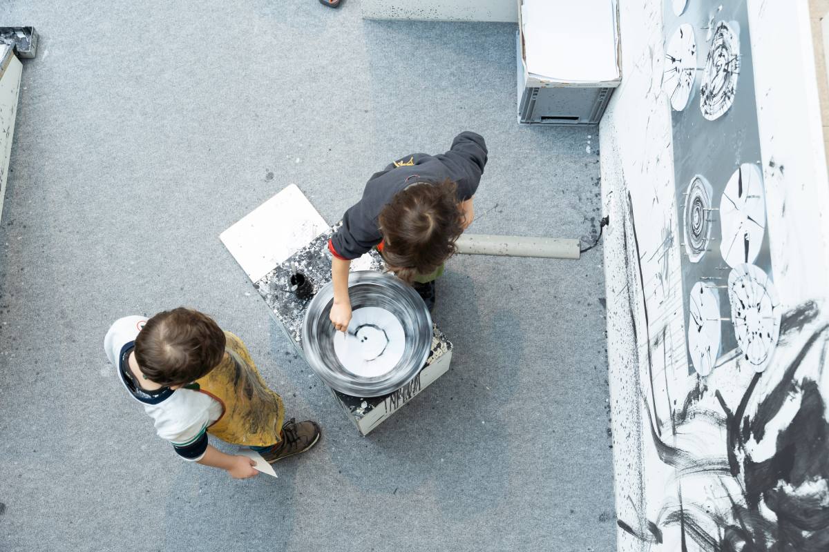 Schwarz weiss: Atelier