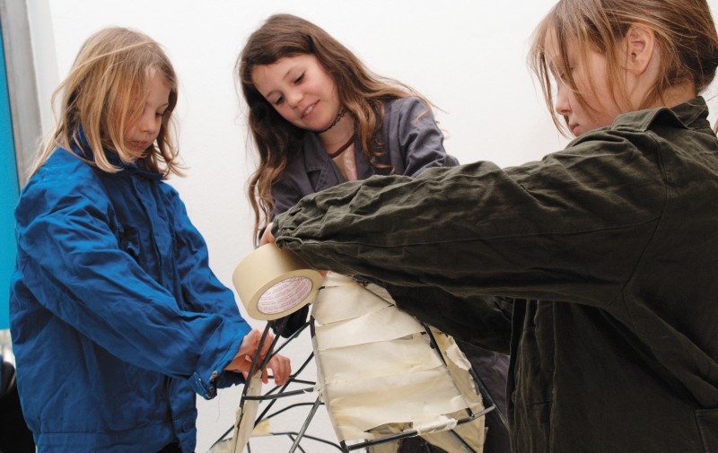 ZOOM Ausstellung „Bilder hauen, Skulpturen bauen“ 2