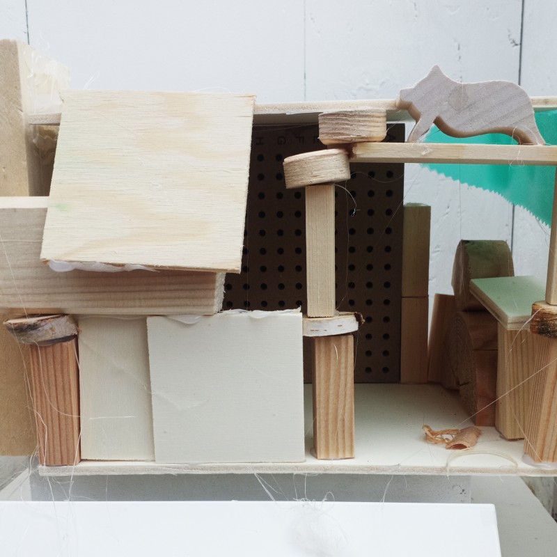 Haus aus Holz