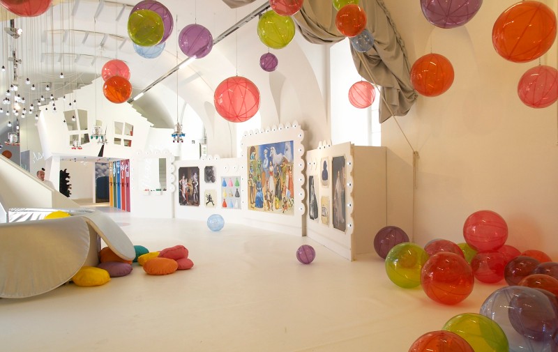 ZOOM Ausstellung „himmelrot zitronenblau“ 1