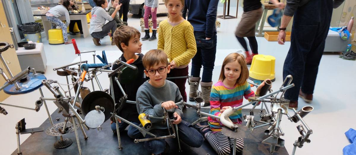 Abowerkstatt Atelier: überall metall metall