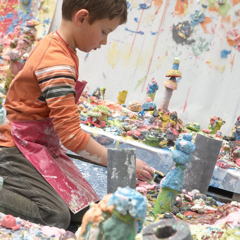 ZOOM Atelier "Gips was Neues!" 1